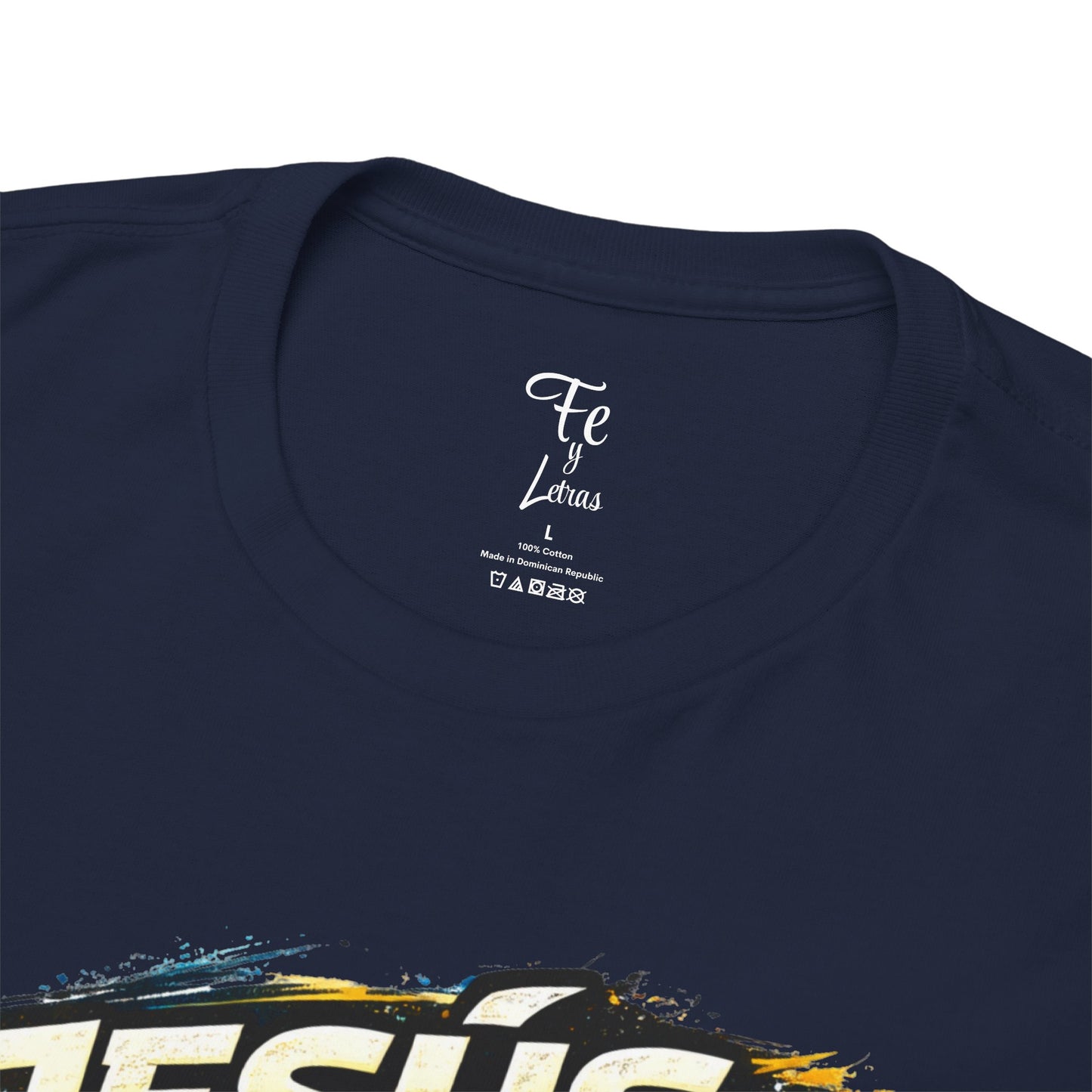 Jesús Luz Del Mundo Christian Faith Tshirt Spanish Version