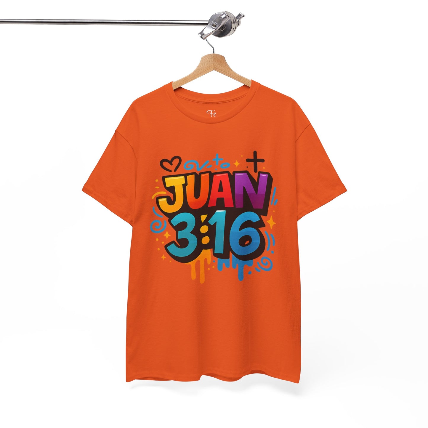 Juan 3:16 Christian FaithT-Shirt Spanish version