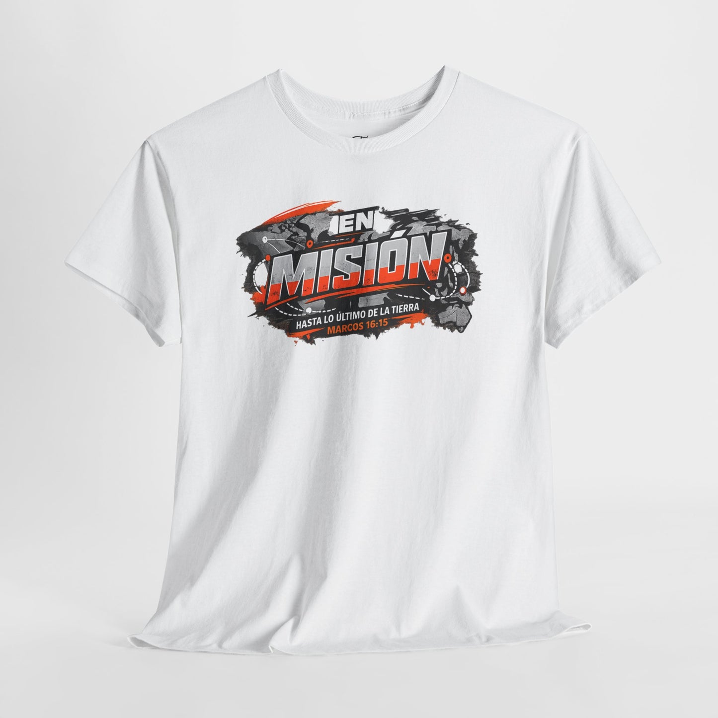 En Misión hasta lo último de la Tierra- Christian Faith Tshirt Spanish Version