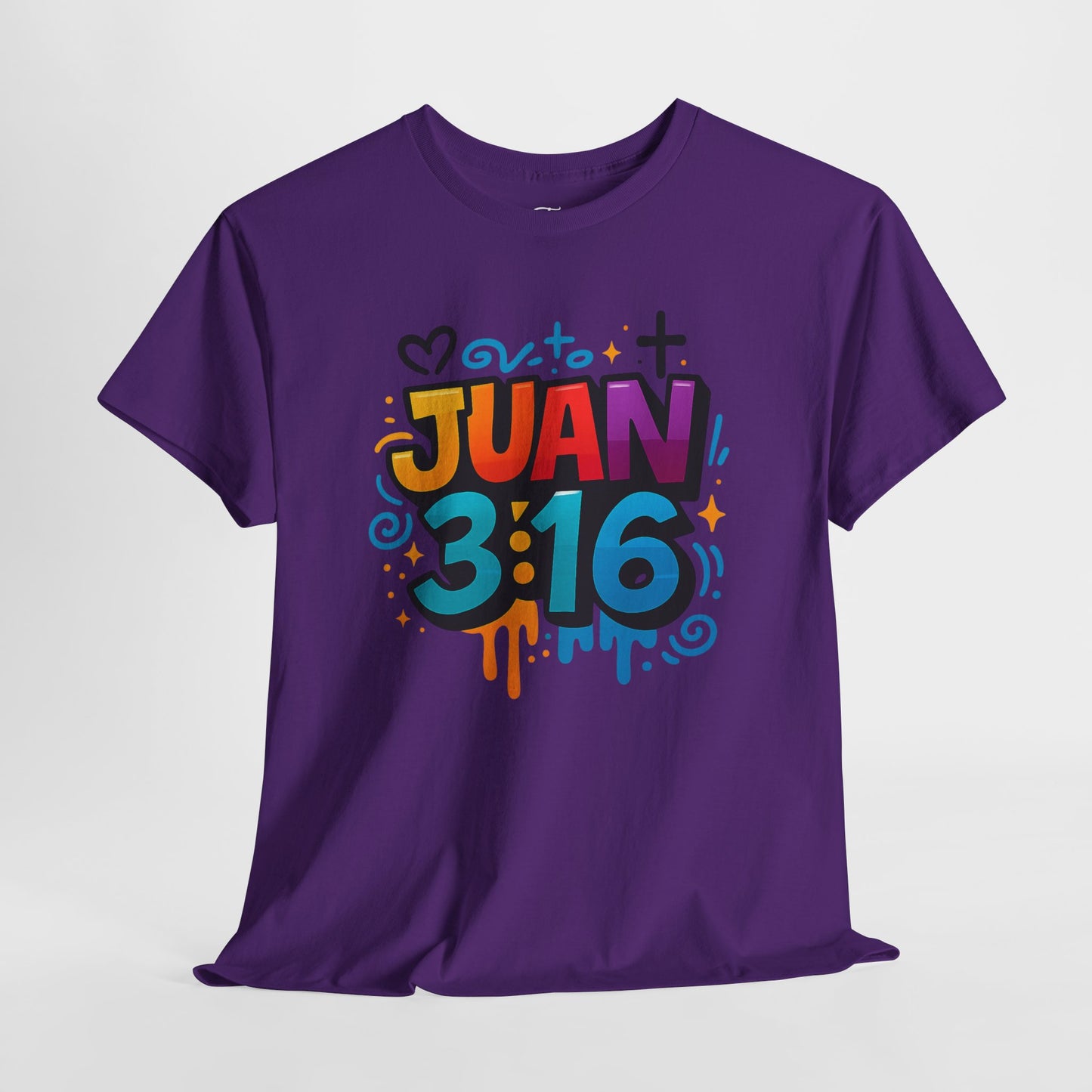 Juan 3:16 Christian FaithT-Shirt Spanish version