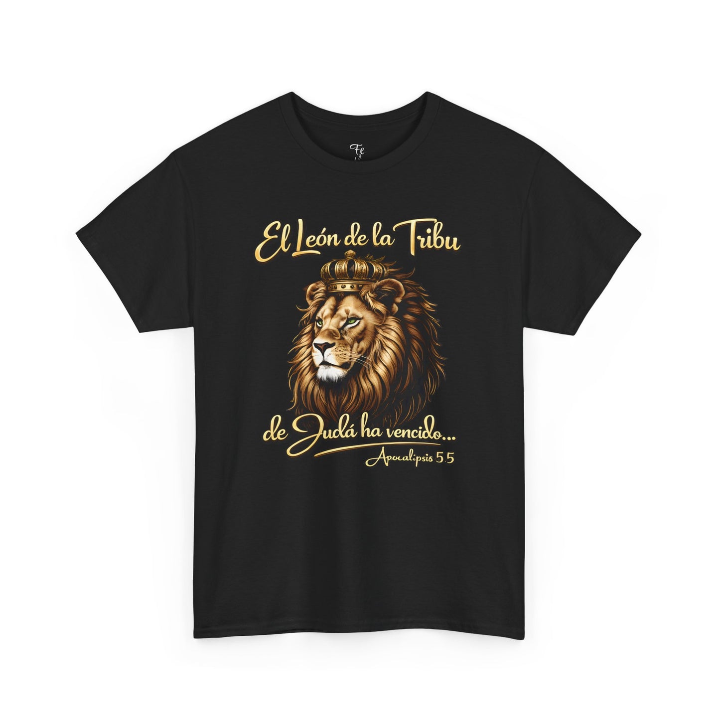 Lion of Judah Spanish T‑Shirt — "El León de la Tribu de Judá ha vencido" Christian Tee