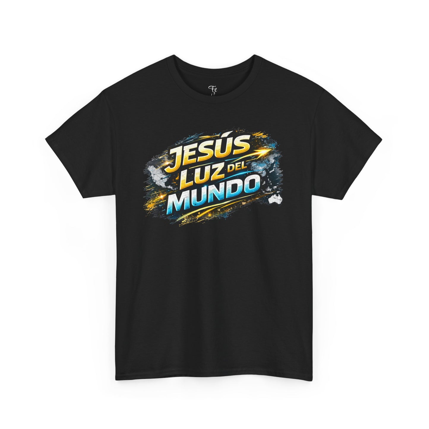 Jesús Luz Del Mundo Christian Faith Tshirt Spanish Version