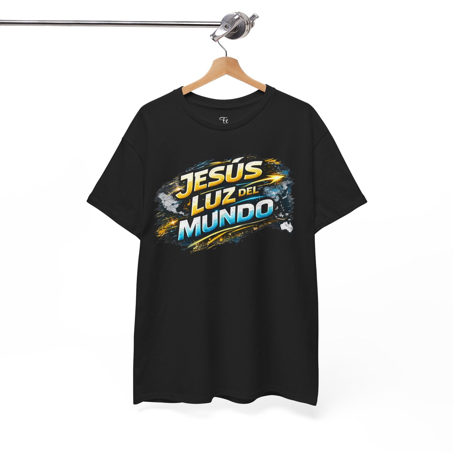 Jesús Luz Del Mundo Christian Faith Tshirt Spanish Version
