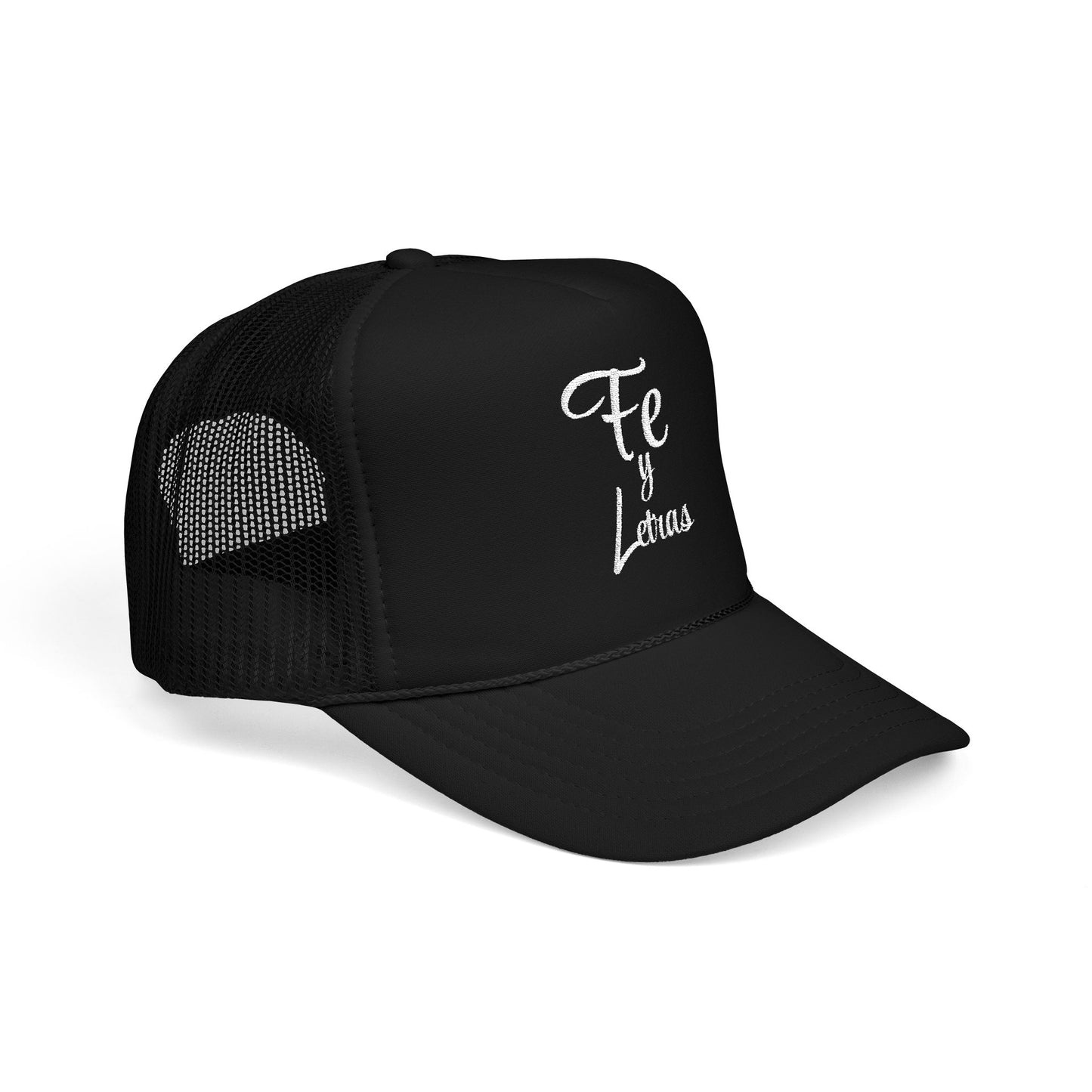 Gorra Oficial de Fe y Letras Bordada - Foam Trucker Hat - Embroidered