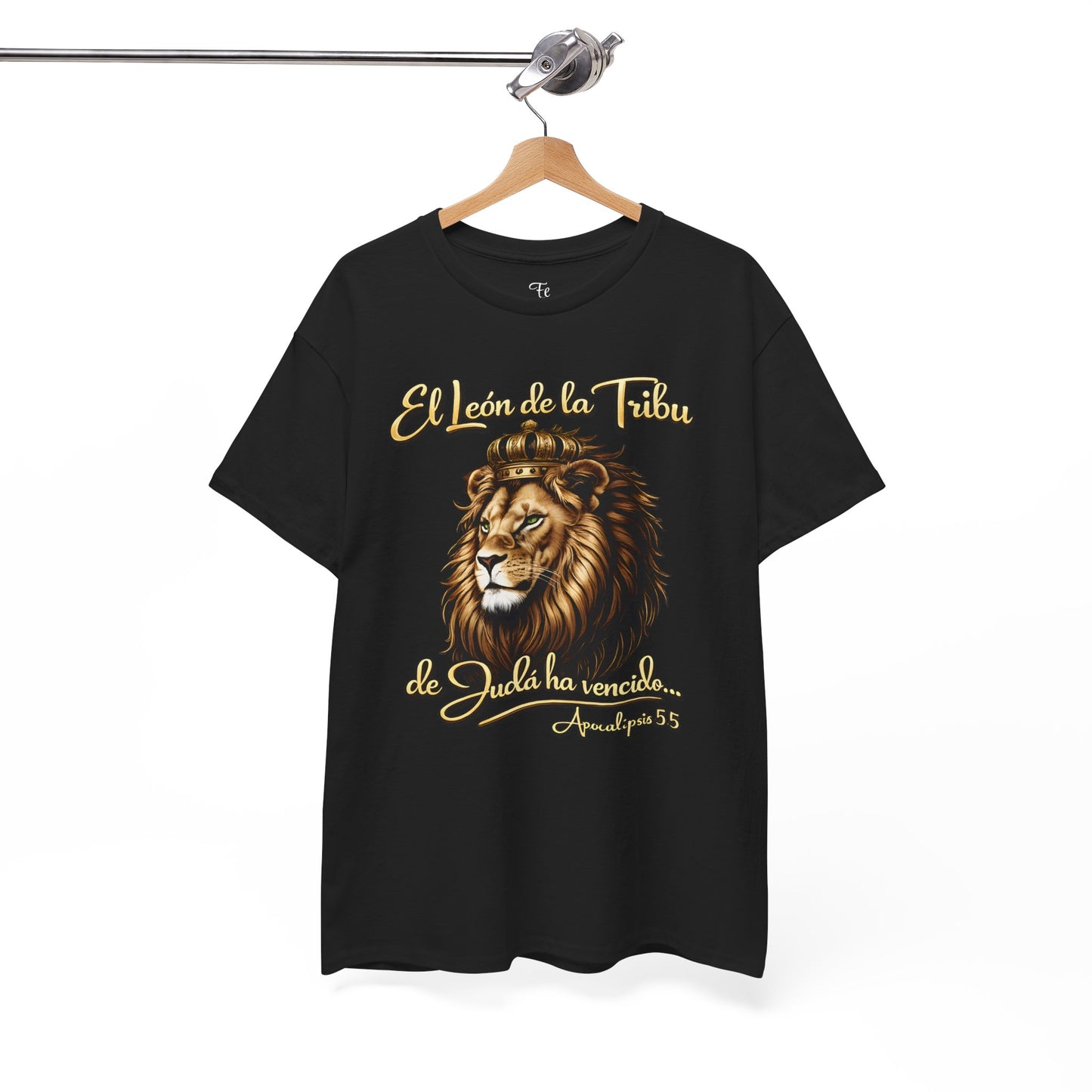 Lion of Judah Spanish T‑Shirt — "El León de la Tribu de Judá ha vencido" Christian Tee