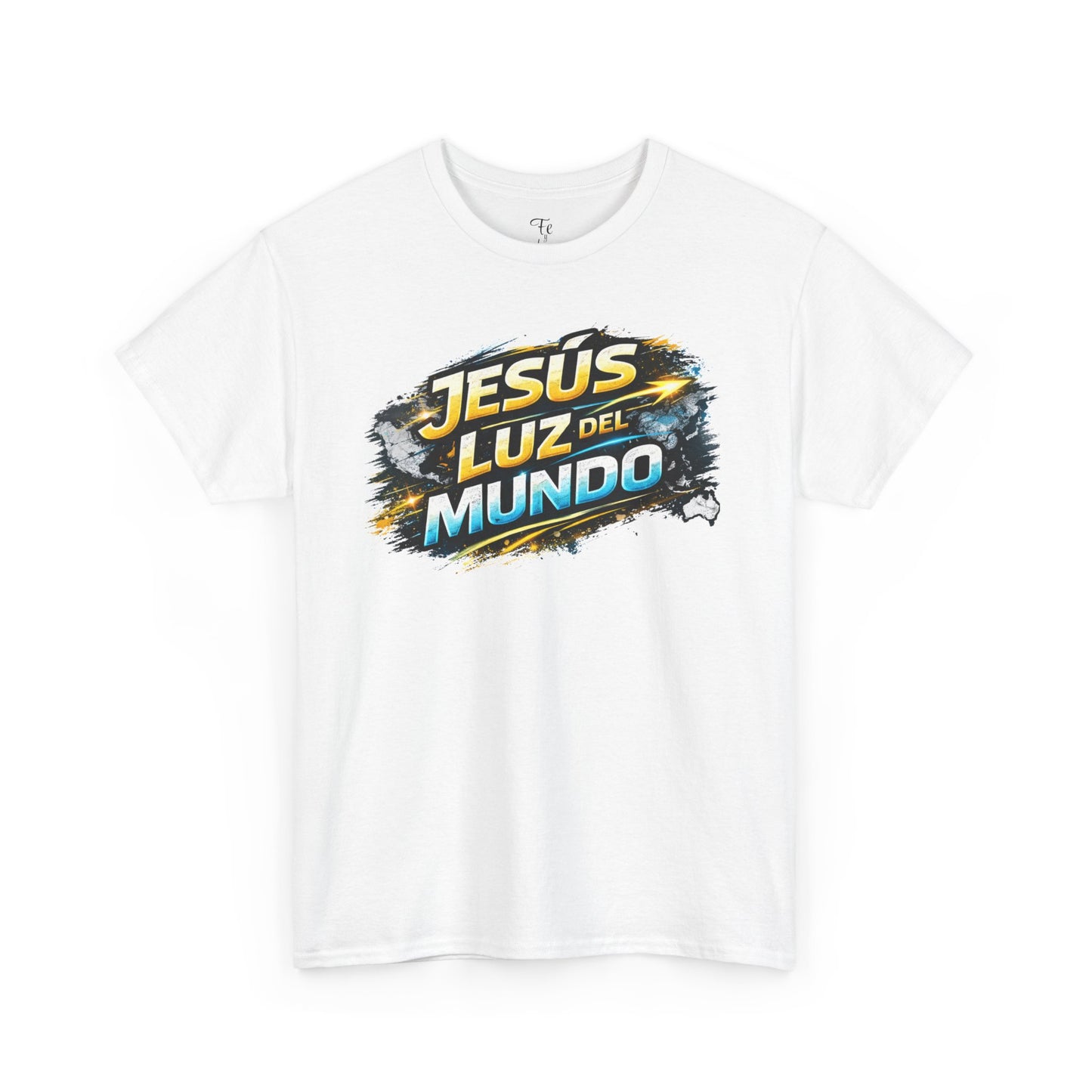 Jesús Luz Del Mundo Christian Faith Tshirt Spanish Version