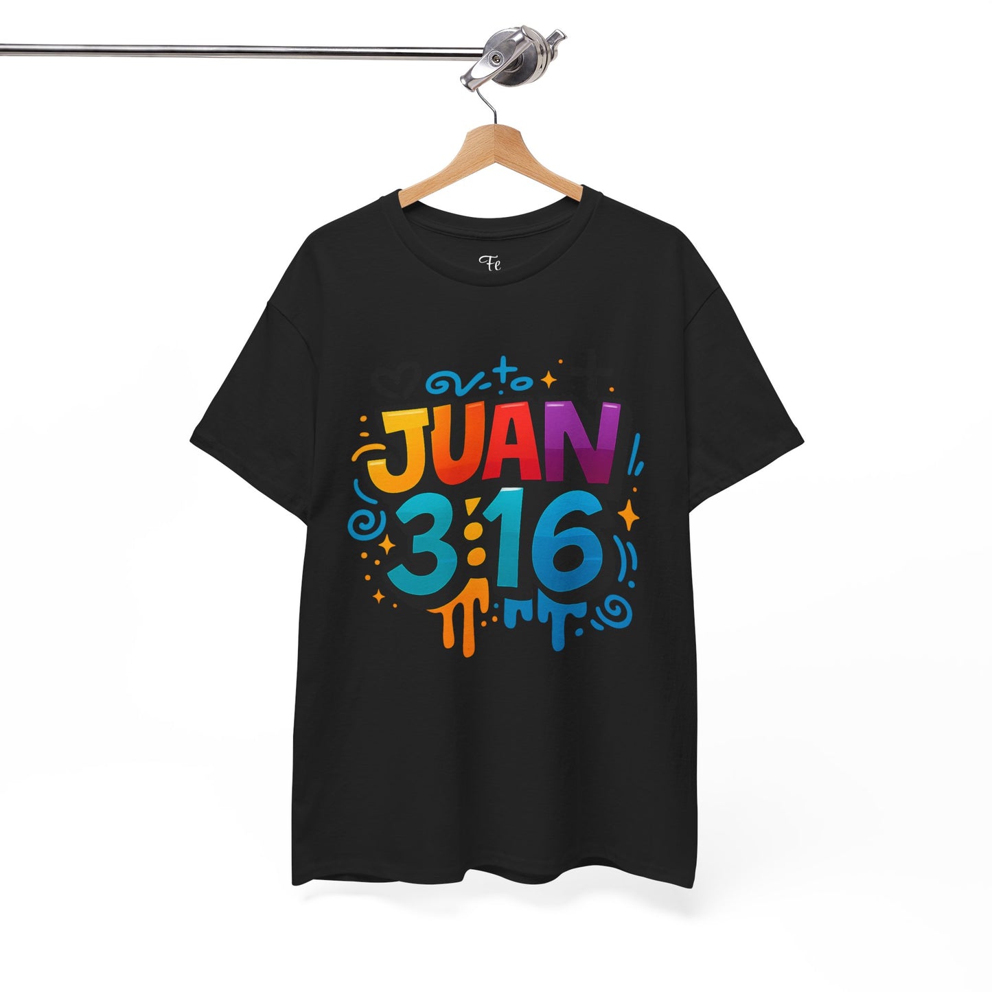 Juan 3:16 Christian FaithT-Shirt Spanish version