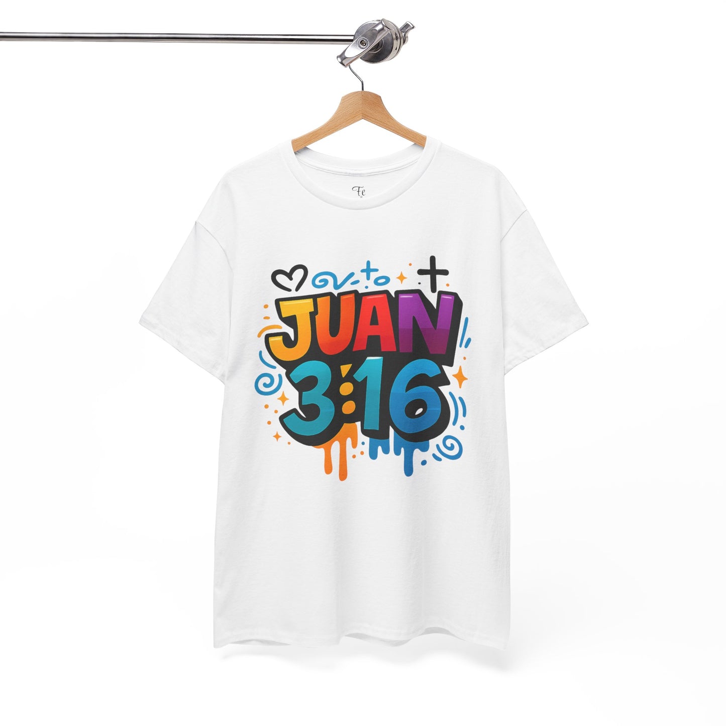 Juan 3:16 Christian FaithT-Shirt Spanish version