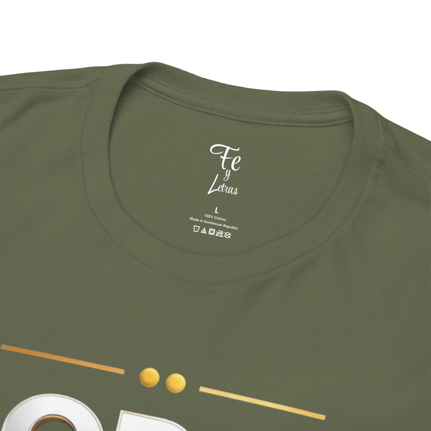 Ora, Trabaja y Confía en Dios- Christian Faith T-Shirt Spanish Version