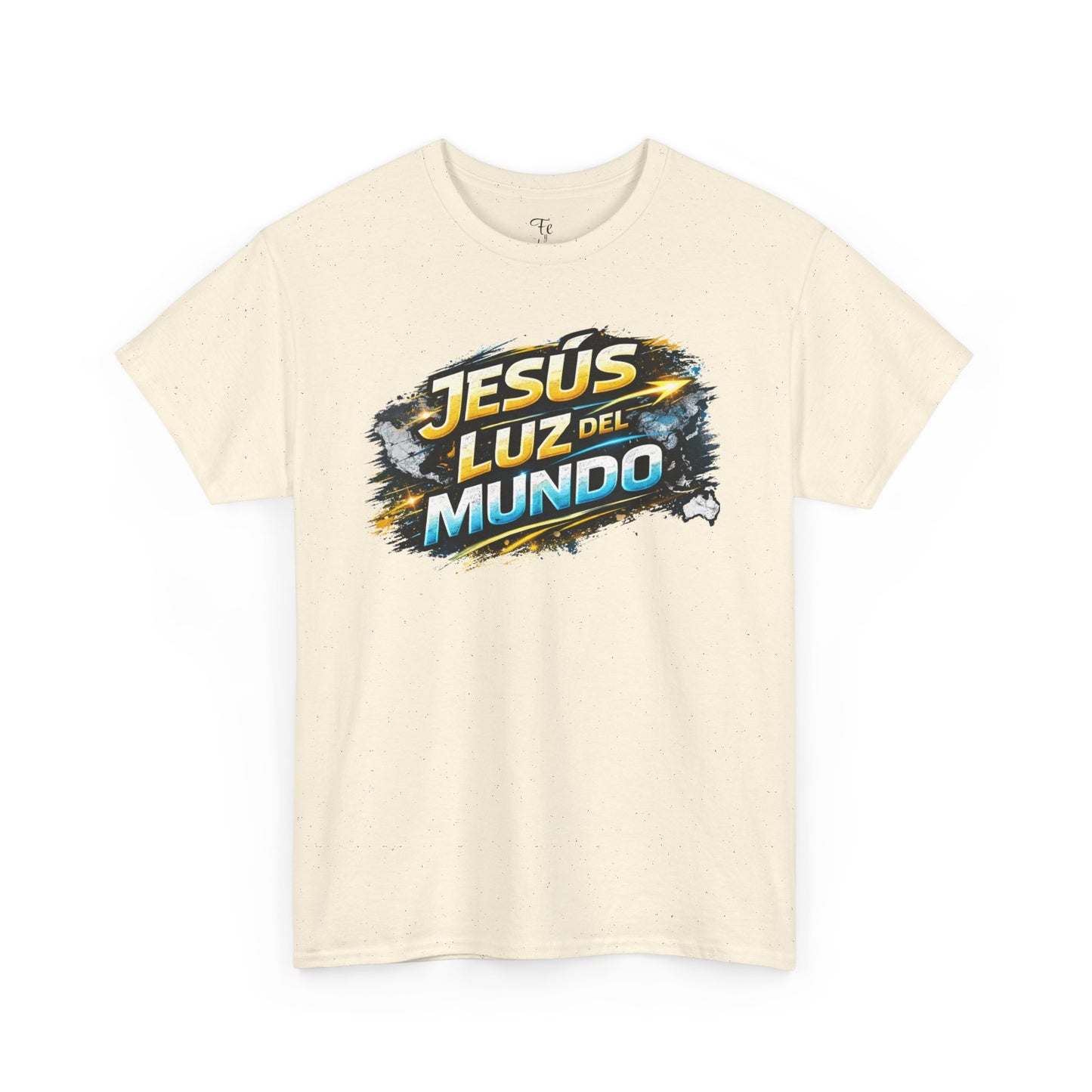 Jesús Luz Del Mundo Christian Faith Tshirt Spanish Version