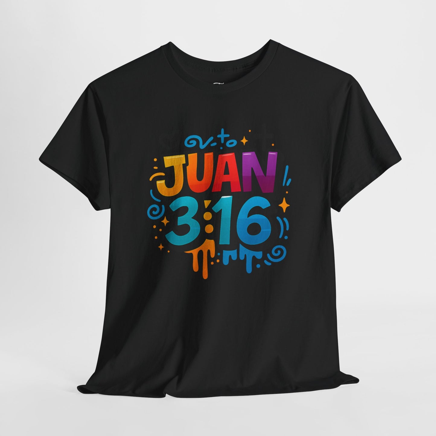 Juan 3:16 Christian FaithT-Shirt Spanish version