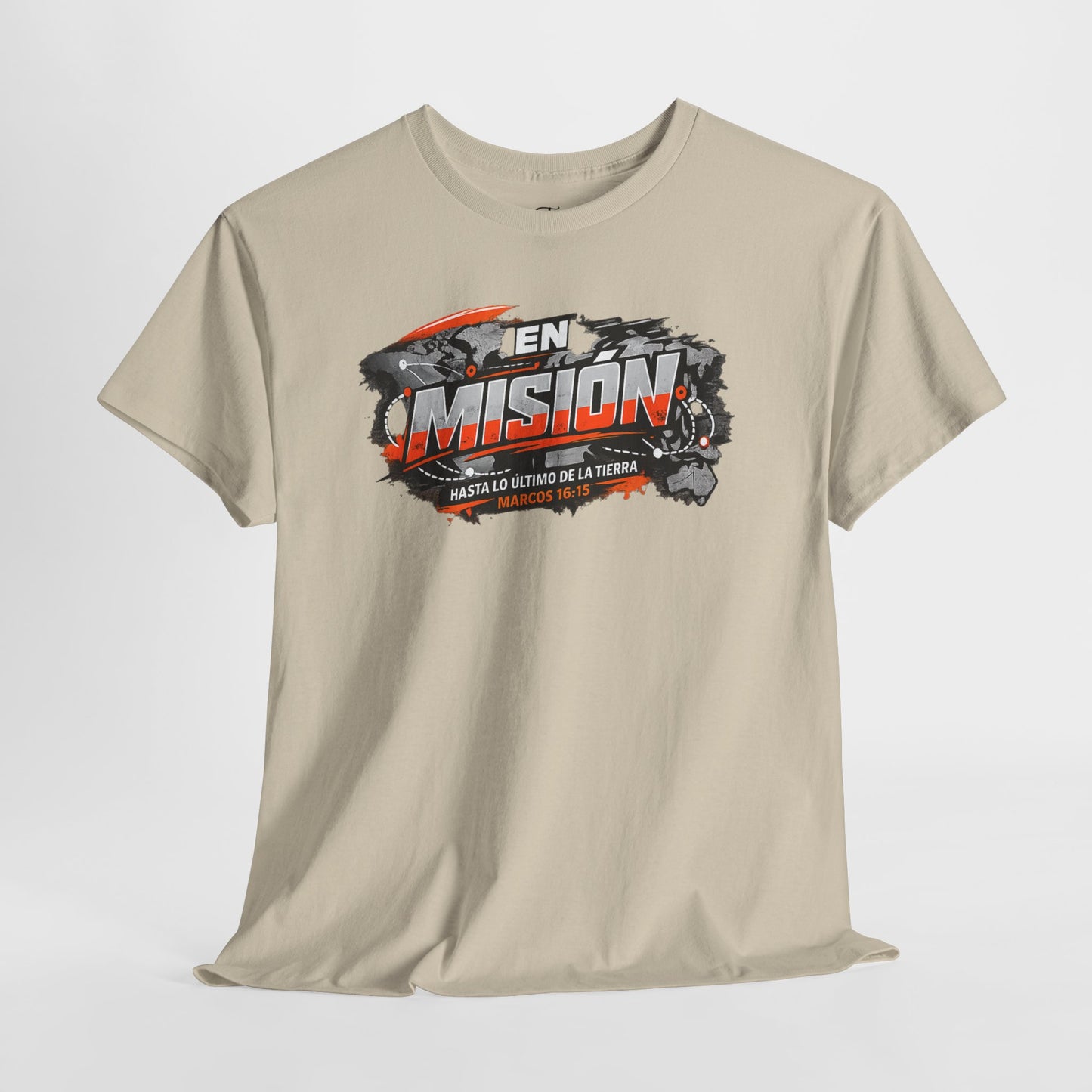 En Misión hasta lo último de la Tierra- Christian Faith Tshirt Spanish Version