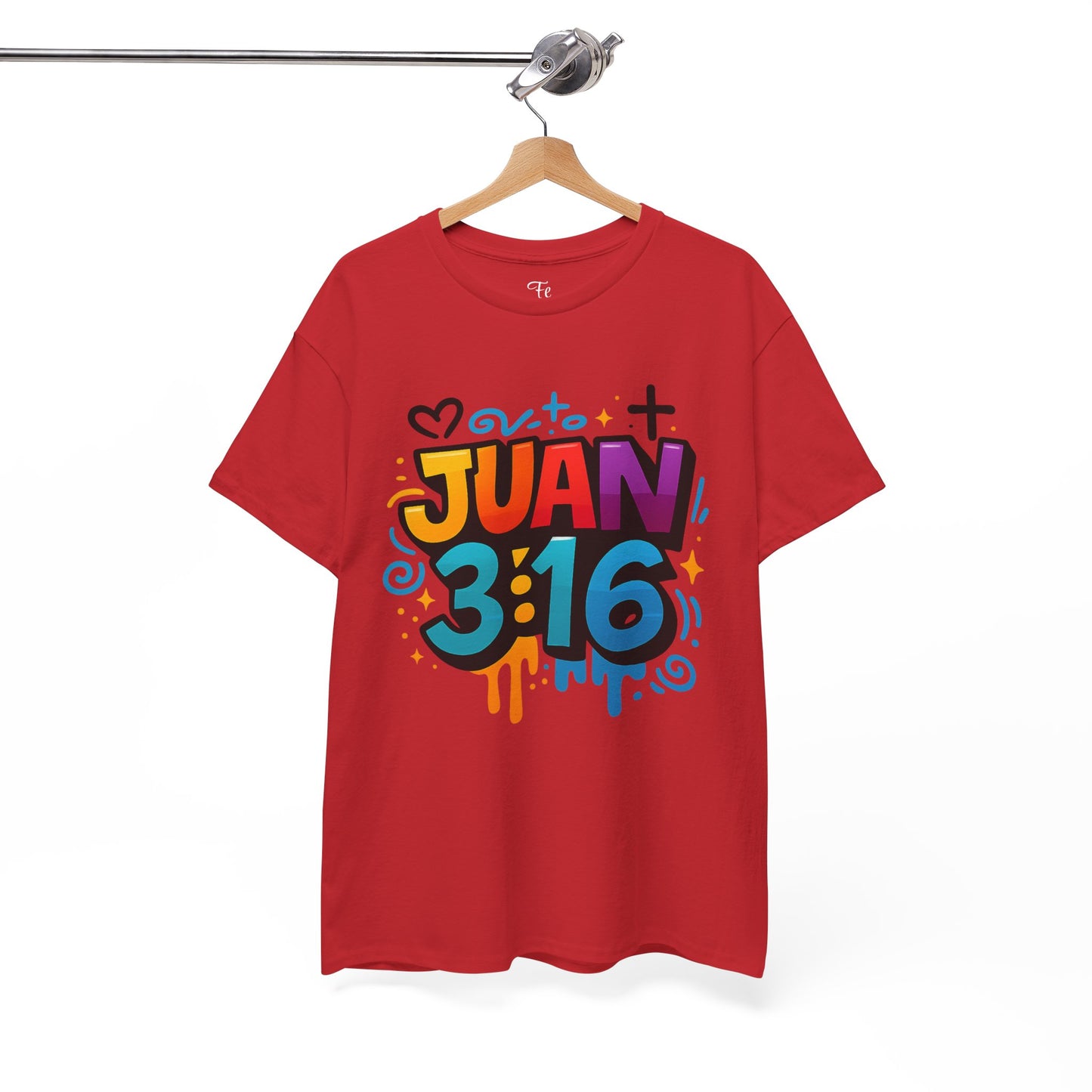 Juan 3:16 Christian FaithT-Shirt Spanish version