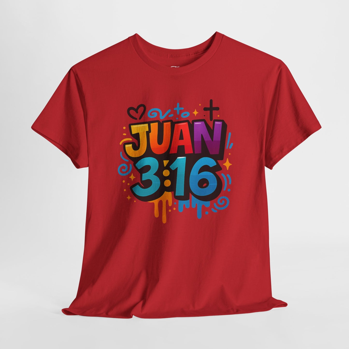 Juan 3:16 Christian FaithT-Shirt Spanish version
