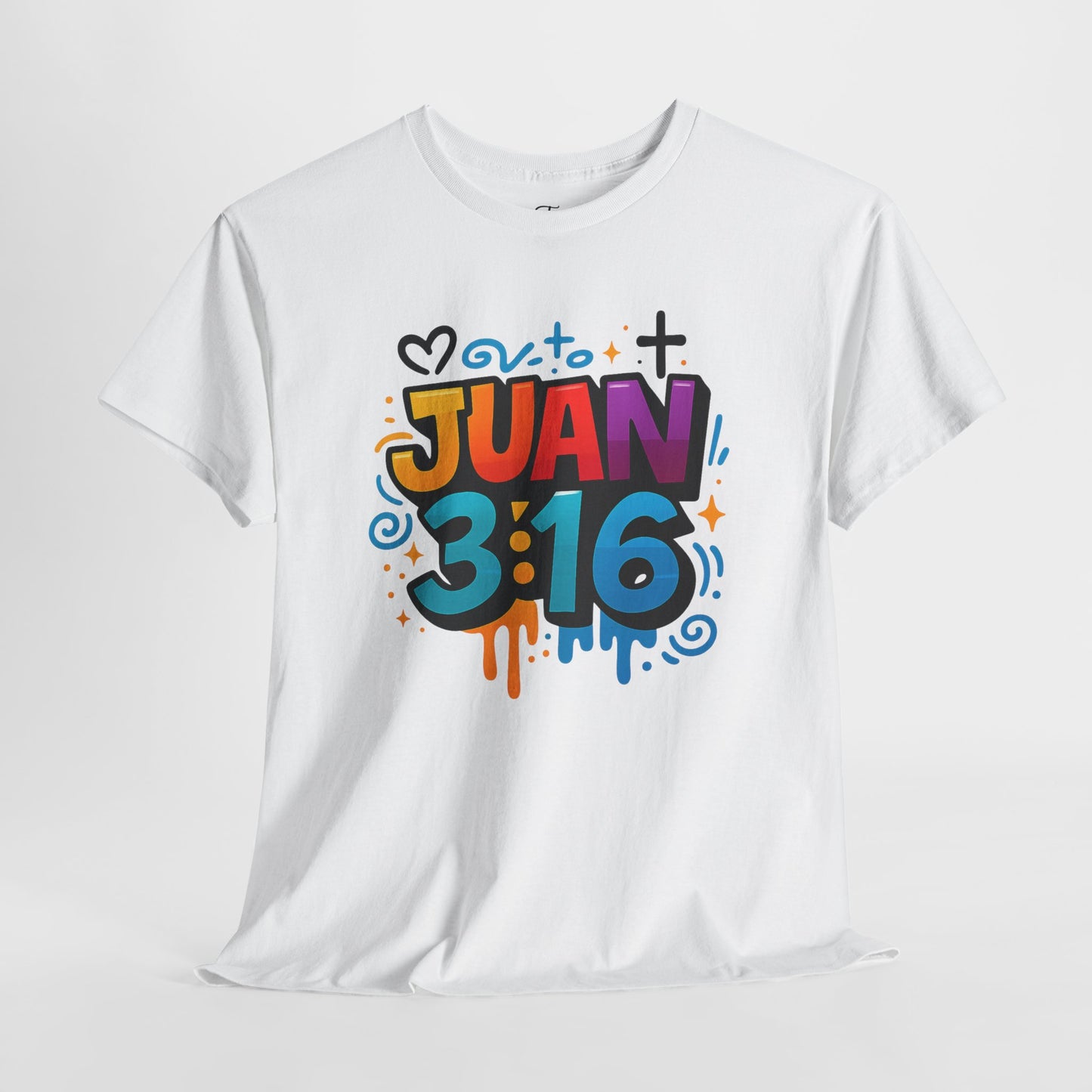 Juan 3:16 Christian FaithT-Shirt Spanish version
