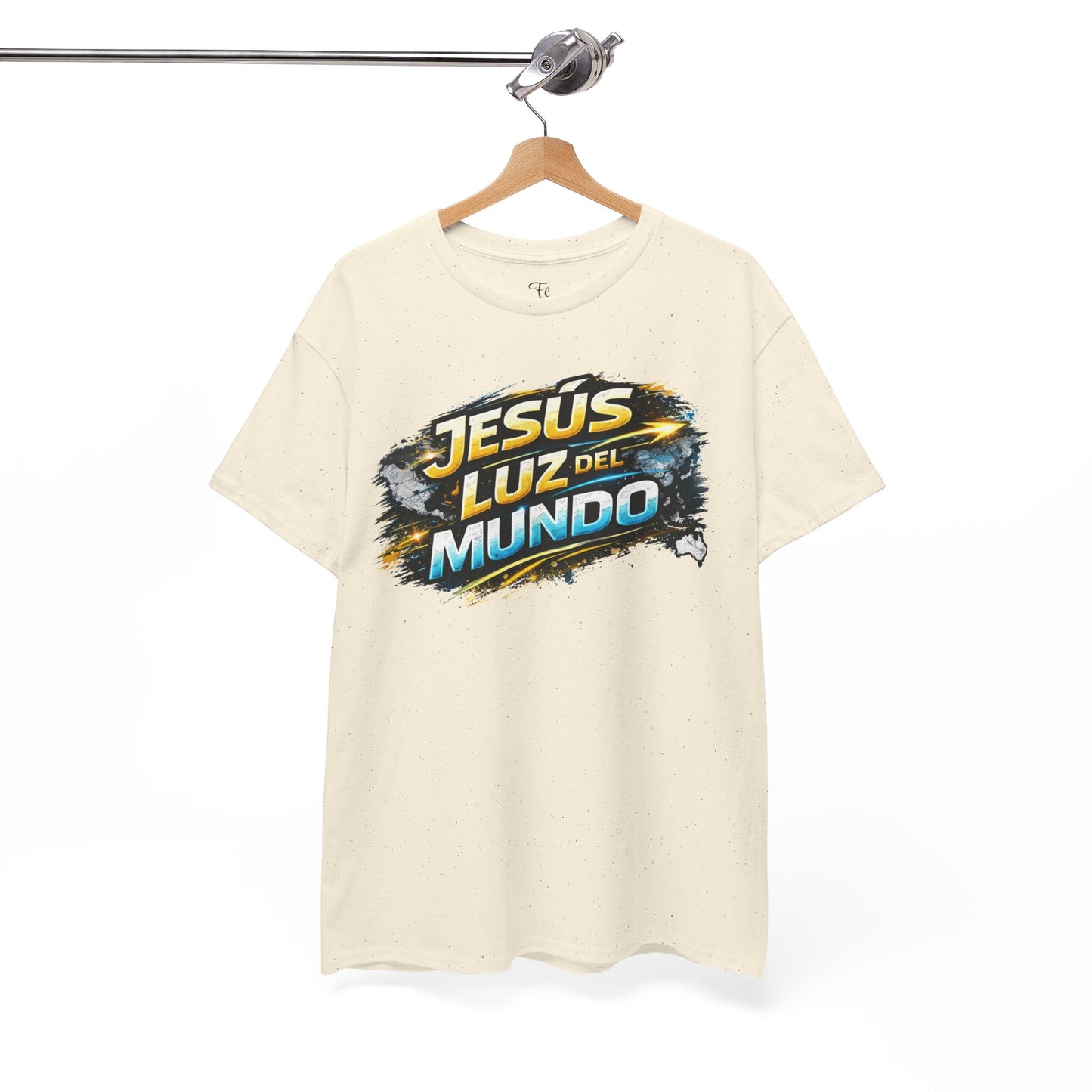 Jesús Luz Del Mundo Christian Faith Tshirt Spanish Version